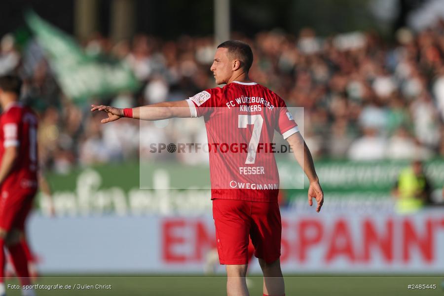 sport, action, Willy Sachs Stadion, Schweinfurt, Regionalliga Bayern, Fussball, FWK, FCS, FC Würzburger Kickers, BFV, 32. Spieltag, 1. FC Schweinfurt 1905, 02.05.2025 - Bild-ID: 2485445
