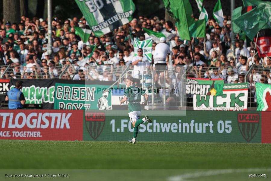 sport, action, Willy Sachs Stadion, Schweinfurt, Regionalliga Bayern, Fussball, FWK, FCS, FC Würzburger Kickers, BFV, 32. Spieltag, 1. FC Schweinfurt 1905, 02.05.2025 - Bild-ID: 2485502 sport, action, Willy Sachs Stadion, Schweinfurt, Regionalliga Bayern, Fussball, FWK, FCS, FC Würzburger Kickers, BFV, 32. Spieltag, 1. FC Schweinfurt 1905, 02.05.2025 - Bild-ID: 2485502