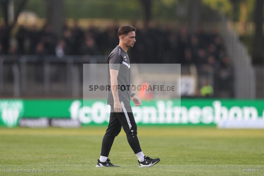 sport, action, Willy Sachs Stadion, Schweinfurt, Regionalliga Bayern, Fussball, FWK, FCS, FC Würzburger Kickers, BFV, 32. Spieltag, 1. FC Schweinfurt 1905, 02.05.2025 - Bild-ID: 2485673