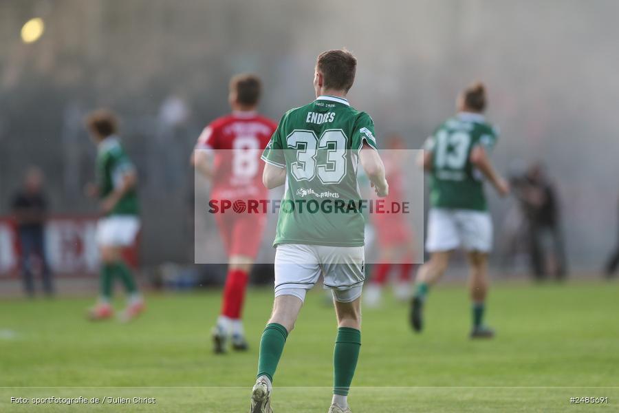 sport, action, Willy Sachs Stadion, Schweinfurt, Regionalliga Bayern, Fussball, FWK, FCS, FC Würzburger Kickers, BFV, 32. Spieltag, 1. FC Schweinfurt 1905, 02.05.2025 - Bild-ID: 2485691