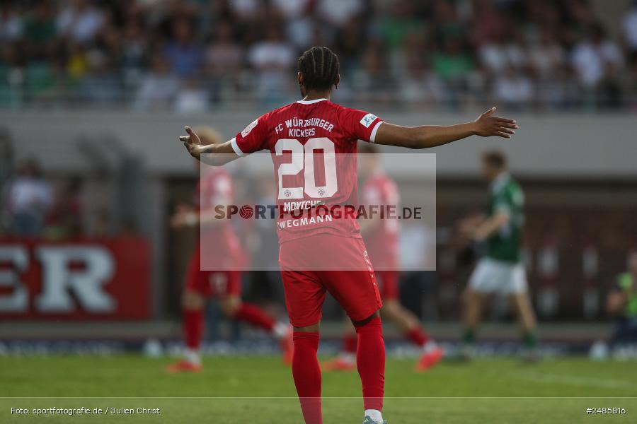 sport, action, Willy Sachs Stadion, Schweinfurt, Regionalliga Bayern, Fussball, FWK, FCS, FC Würzburger Kickers, BFV, 32. Spieltag, 1. FC Schweinfurt 1905, 02.05.2025 - Bild-ID: 2485816