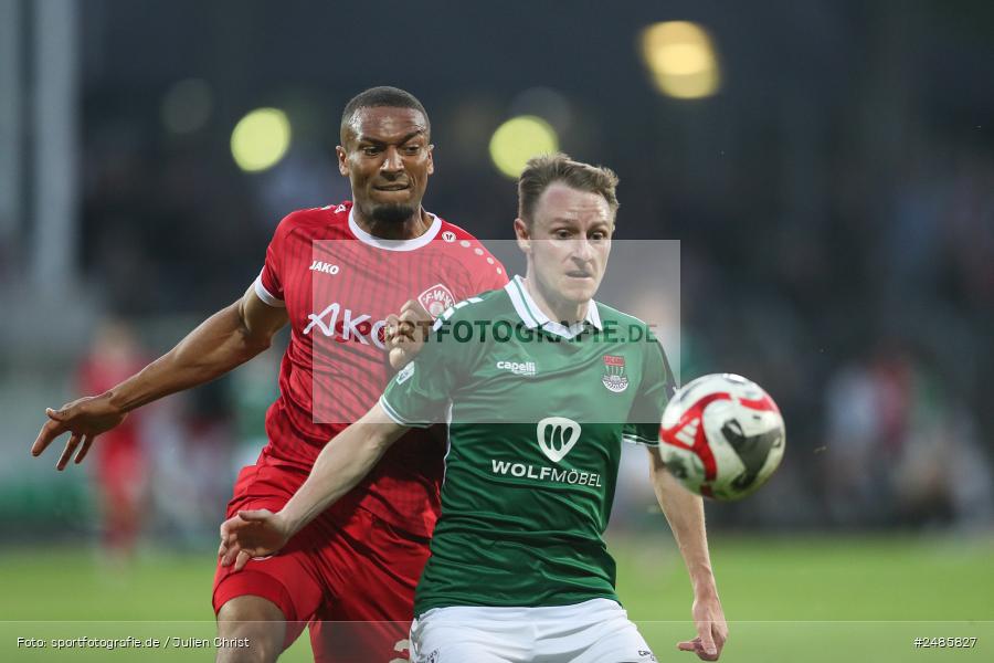 sport, action, Willy Sachs Stadion, Schweinfurt, Regionalliga Bayern, Fussball, FWK, FCS, FC Würzburger Kickers, BFV, 32. Spieltag, 1. FC Schweinfurt 1905, 02.05.2025 - Bild-ID: 2485827 sport, action, Willy Sachs Stadion, Schweinfurt, Regionalliga Bayern, Fussball, FWK, FCS, FC Würzburger Kickers, BFV, 32. Spieltag, 1. FC Schweinfurt 1905, 02.05.2025 - Bild-ID: 2485827