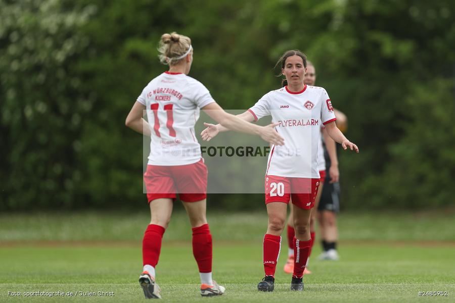 sport, action, Würzburg, Sportpark Heuchelhof, SVW, SV 67 Weinberg II, Fussball, FWK, FC Würzburger Kickers, Bayernliga Frauen, BFV, 17. Spieltag, 03.05.2025 - Bild-ID: 2485952