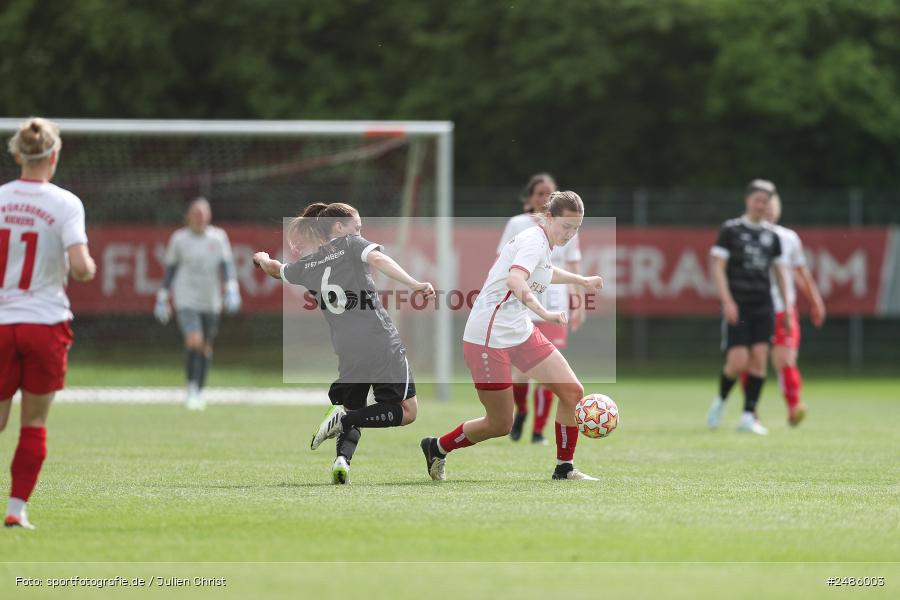 sport, action, Würzburg, Sportpark Heuchelhof, SVW, SV 67 Weinberg II, Fussball, FWK, FC Würzburger Kickers, Bayernliga Frauen, BFV, 17. Spieltag, 03.05.2025 - Bild-ID: 2486003