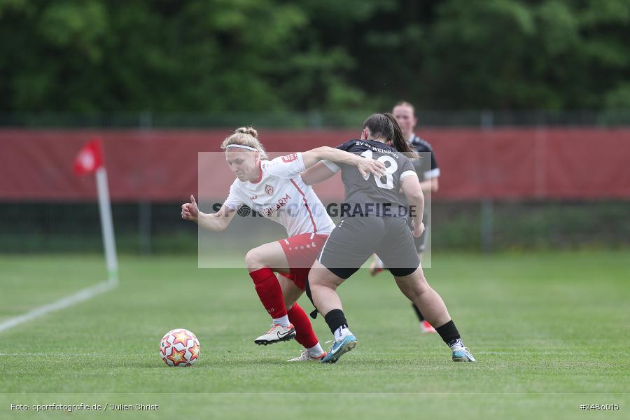 sport, action, Würzburg, Sportpark Heuchelhof, SVW, SV 67 Weinberg II, Fussball, FWK, FC Würzburger Kickers, Bayernliga Frauen, BFV, 17. Spieltag, 03.05.2025 - Bild-ID: 2486015