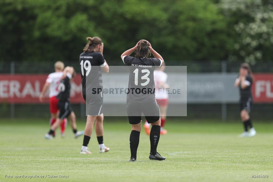 sport, action, Würzburg, Sportpark Heuchelhof, SVW, SV 67 Weinberg II, Fussball, FWK, FC Würzburger Kickers, Bayernliga Frauen, BFV, 17. Spieltag, 03.05.2025 - Bild-ID: 2486019