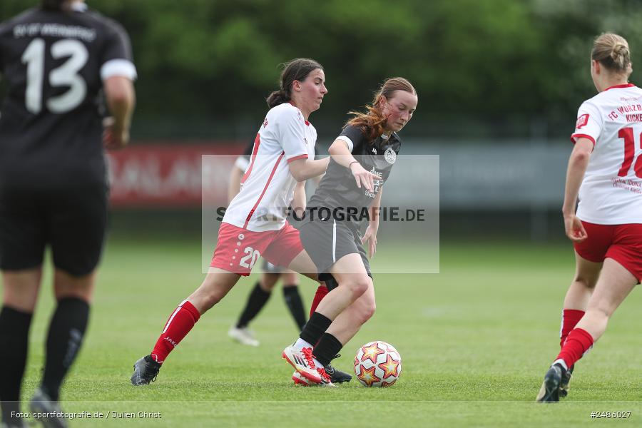 sport, action, Würzburg, Sportpark Heuchelhof, SVW, SV 67 Weinberg II, Fussball, FWK, FC Würzburger Kickers, Bayernliga Frauen, BFV, 17. Spieltag, 03.05.2025 - Bild-ID: 2486027