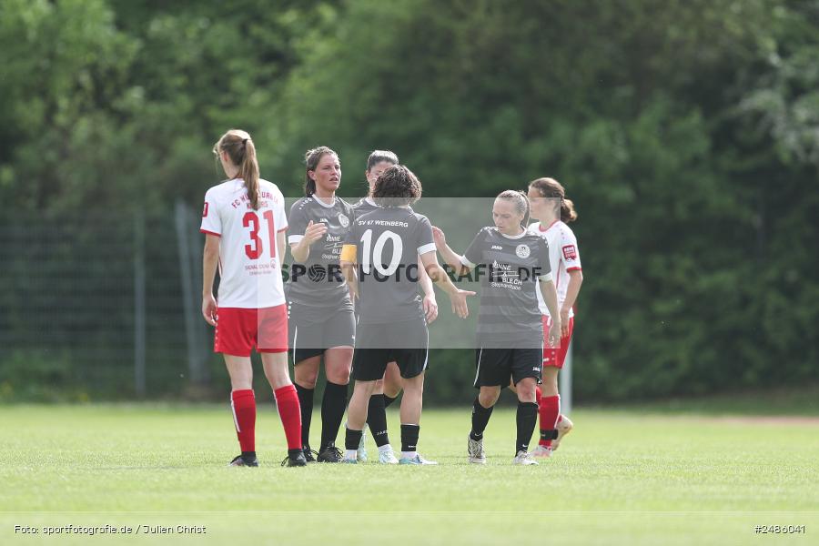 sport, action, Würzburg, Sportpark Heuchelhof, SVW, SV 67 Weinberg II, Fussball, FWK, FC Würzburger Kickers, Bayernliga Frauen, BFV, 17. Spieltag, 03.05.2025 - Bild-ID: 2486041