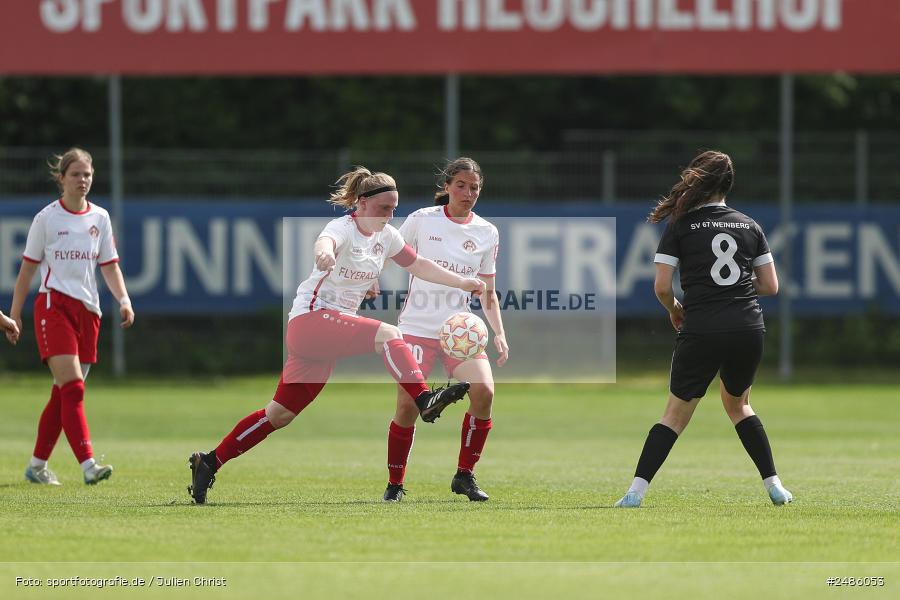 sport, action, Würzburg, Sportpark Heuchelhof, SVW, SV 67 Weinberg II, Fussball, FWK, FC Würzburger Kickers, Bayernliga Frauen, BFV, 17. Spieltag, 03.05.2025 - Bild-ID: 2486053 sport, action, Würzburg, Sportpark Heuchelhof, SVW, SV 67 Weinberg II, Fussball, FWK, FC Würzburger Kickers, Bayernliga Frauen, BFV, 17. Spieltag, 03.05.2025 - Bild-ID: 2486053