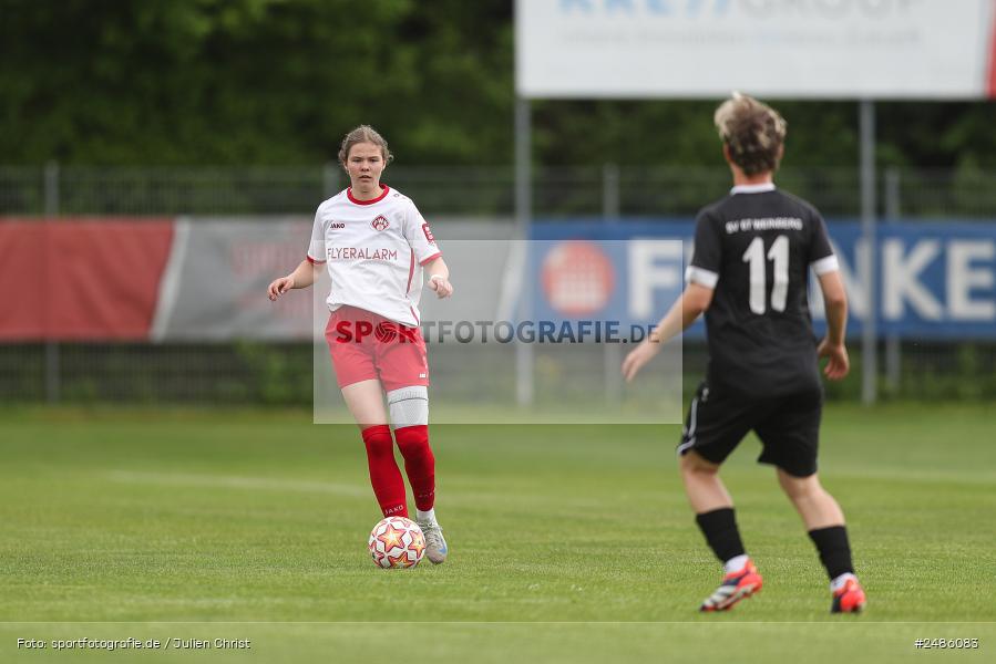 sport, action, Würzburg, Sportpark Heuchelhof, SVW, SV 67 Weinberg II, Fussball, FWK, FC Würzburger Kickers, Bayernliga Frauen, BFV, 17. Spieltag, 03.05.2025 - Bild-ID: 2486083