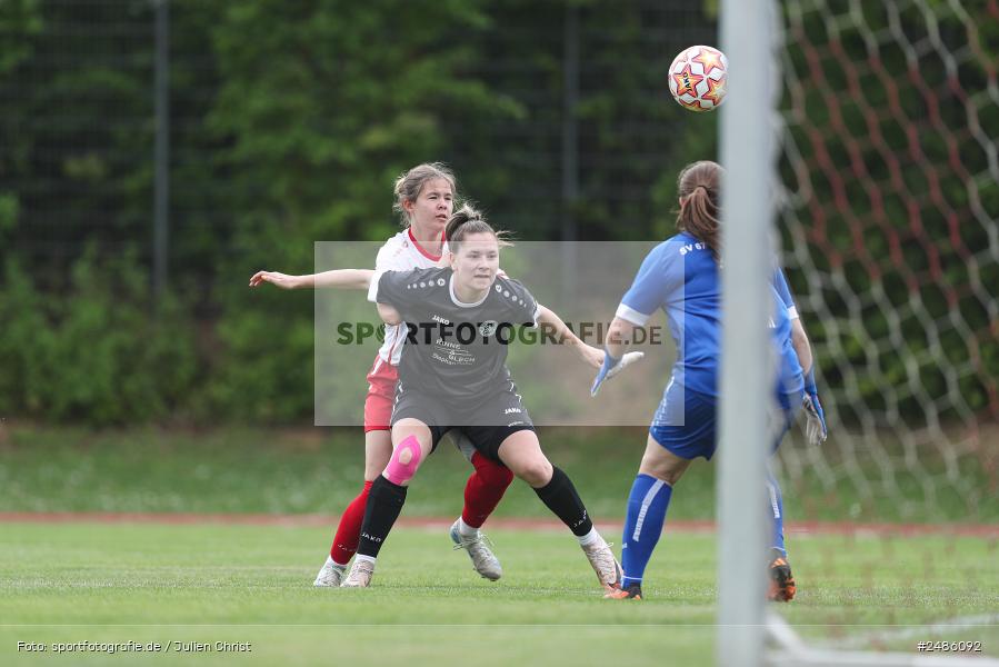sport, action, Würzburg, Sportpark Heuchelhof, SVW, SV 67 Weinberg II, Fussball, FWK, FC Würzburger Kickers, Bayernliga Frauen, BFV, 17. Spieltag, 03.05.2025 - Bild-ID: 2486092