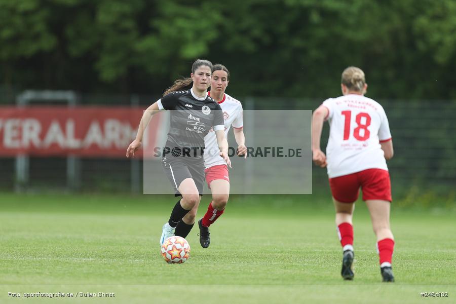 sport, action, Würzburg, Sportpark Heuchelhof, SVW, SV 67 Weinberg II, Fussball, FWK, FC Würzburger Kickers, Bayernliga Frauen, BFV, 17. Spieltag, 03.05.2025 - Bild-ID: 2486102