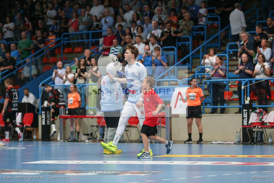 Linde MH Arena, Aschaffenburg, 03.05.2025, sport, action, Handball, 30. Spieltag, 2. Handball-Bundesliga, TUS, TVG, TuS N-Lübbecke, TV Großwallstadt - Bild-ID: 2486140 Linde MH Arena, Aschaffenburg, 03.05.2025, sport, action, Handball, 30. Spieltag, 2. Handball-Bundesliga, TUS, TVG, TuS N-Lübbecke, TV Großwallstadt - Bild-ID: 2486140