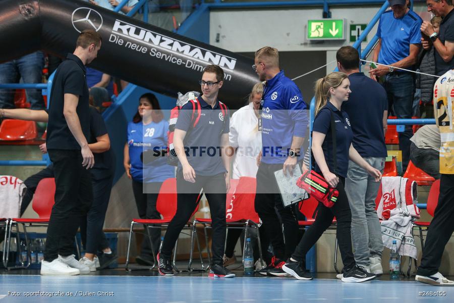 Linde MH Arena, Aschaffenburg, 03.05.2025, sport, action, Handball, 30. Spieltag, 2. Handball-Bundesliga, TUS, TVG, TuS N-Lübbecke, TV Großwallstadt - Bild-ID: 2486155