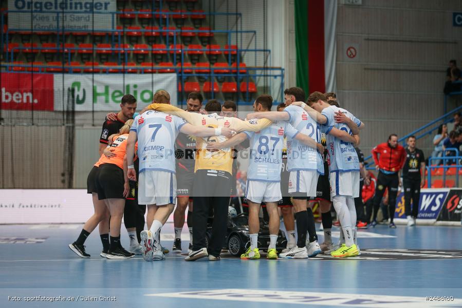 Linde MH Arena, Aschaffenburg, 03.05.2025, sport, action, Handball, 30. Spieltag, 2. Handball-Bundesliga, TUS, TVG, TuS N-Lübbecke, TV Großwallstadt - Bild-ID: 2486160 Linde MH Arena, Aschaffenburg, 03.05.2025, sport, action, Handball, 30. Spieltag, 2. Handball-Bundesliga, TUS, TVG, TuS N-Lübbecke, TV Großwallstadt - Bild-ID: 2486160