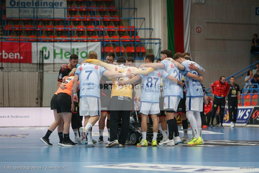 Linde MH Arena, Aschaffenburg, 03.05.2025, sport, action, Handball, 30. Spieltag, 2. Handball-Bundesliga, TUS, TVG, TuS N-Lübbecke, TV Großwallstadt - Bild-ID: 2486161 Linde MH Arena, Aschaffenburg, 03.05.2025, sport, action, Handball, 30. Spieltag, 2. Handball-Bundesliga, TUS, TVG, TuS N-Lübbecke, TV Großwallstadt - Bild-ID: 2486161