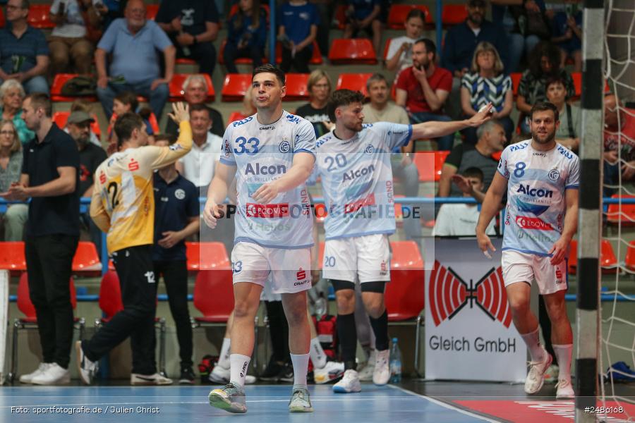 Linde MH Arena, Aschaffenburg, 03.05.2025, sport, action, Handball, 30. Spieltag, 2. Handball-Bundesliga, TUS, TVG, TuS N-Lübbecke, TV Großwallstadt - Bild-ID: 2486168