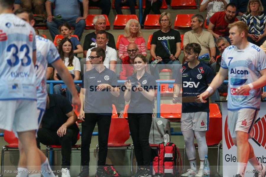 Linde MH Arena, Aschaffenburg, 03.05.2025, sport, action, Handball, 30. Spieltag, 2. Handball-Bundesliga, TUS, TVG, TuS N-Lübbecke, TV Großwallstadt - Bild-ID: 2486169