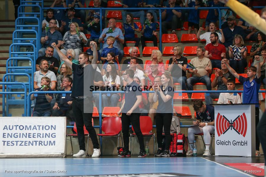 Linde MH Arena, Aschaffenburg, 03.05.2025, sport, action, Handball, 30. Spieltag, 2. Handball-Bundesliga, TUS, TVG, TuS N-Lübbecke, TV Großwallstadt - Bild-ID: 2486249