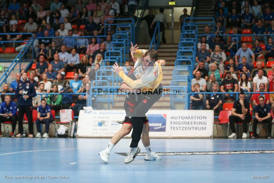 Linde MH Arena, Aschaffenburg, 03.05.2025, sport, action, Handball, 30. Spieltag, 2. Handball-Bundesliga, TUS, TVG, TuS N-Lübbecke, TV Großwallstadt - Bild-ID: 2486257