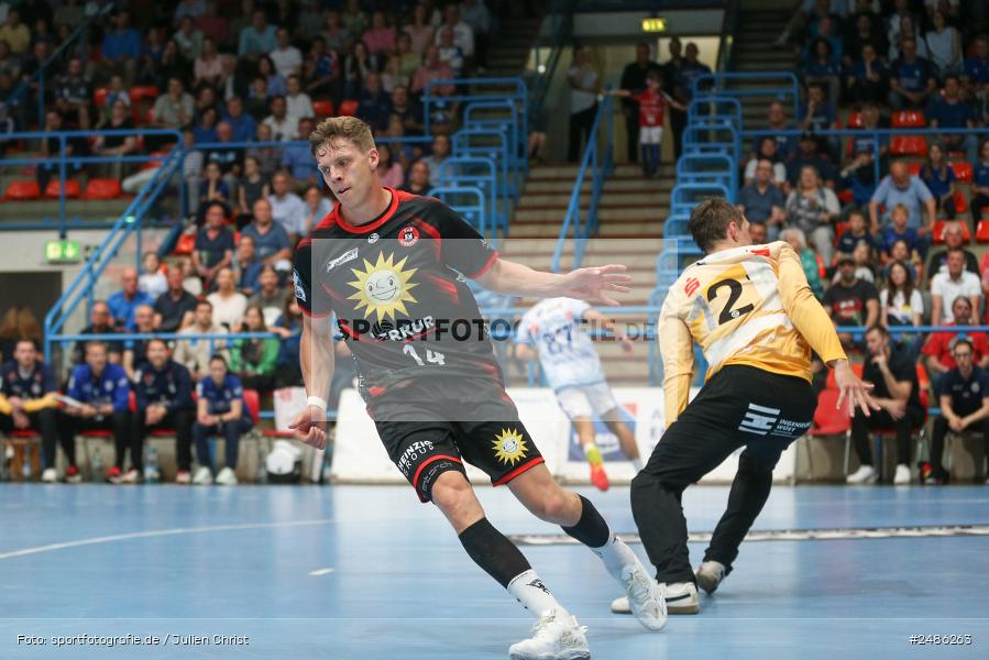 Linde MH Arena, Aschaffenburg, 03.05.2025, sport, action, Handball, 30. Spieltag, 2. Handball-Bundesliga, TUS, TVG, TuS N-Lübbecke, TV Großwallstadt - Bild-ID: 2486263