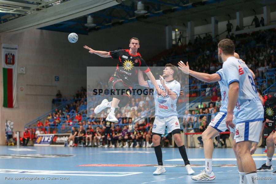 Linde MH Arena, Aschaffenburg, 03.05.2025, sport, action, Handball, 30. Spieltag, 2. Handball-Bundesliga, TUS, TVG, TuS N-Lübbecke, TV Großwallstadt - Bild-ID: 2486280