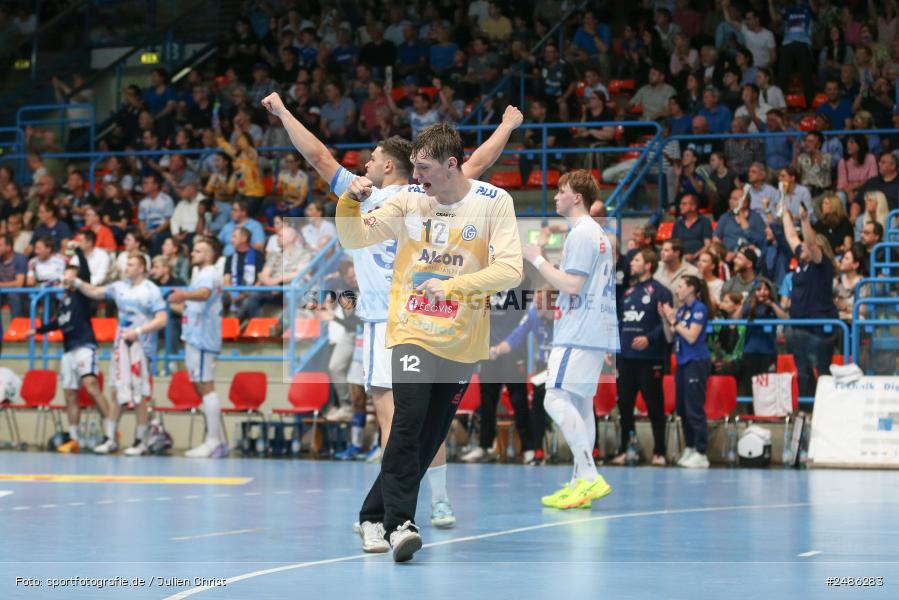 Linde MH Arena, Aschaffenburg, 03.05.2025, sport, action, Handball, 30. Spieltag, 2. Handball-Bundesliga, TUS, TVG, TuS N-Lübbecke, TV Großwallstadt - Bild-ID: 2486283