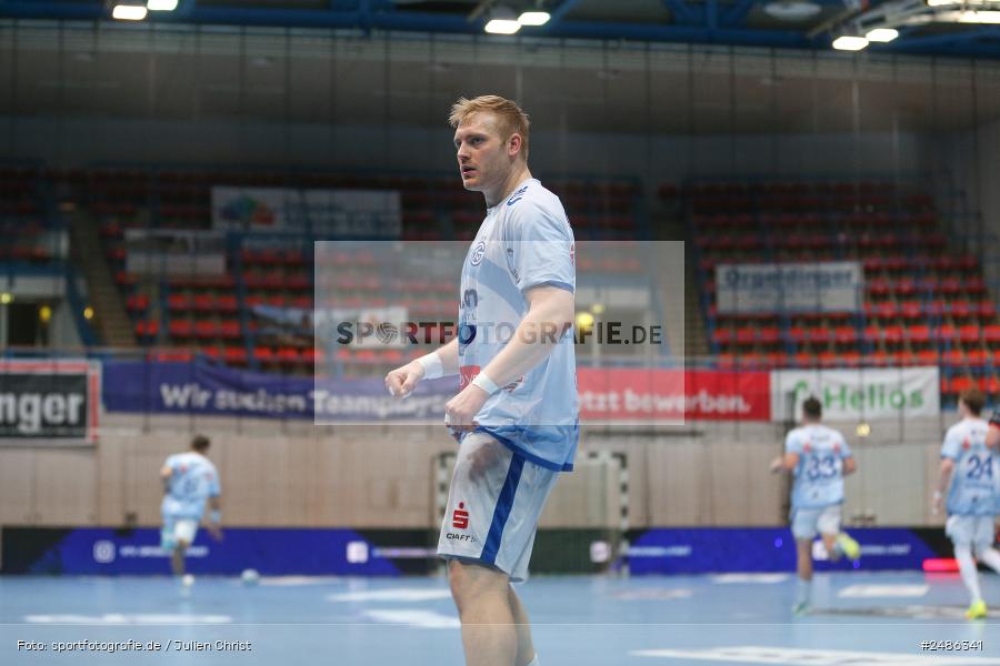 Linde MH Arena, Aschaffenburg, 03.05.2025, sport, action, Handball, 30. Spieltag, 2. Handball-Bundesliga, TUS, TVG, TuS N-Lübbecke, TV Großwallstadt - Bild-ID: 2486341