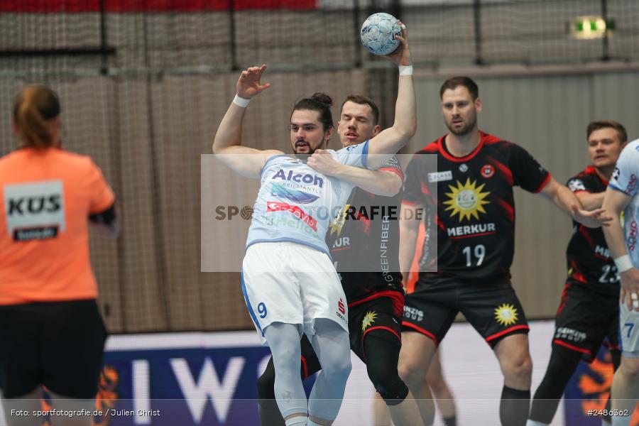 Linde MH Arena, Aschaffenburg, 03.05.2025, sport, action, Handball, 30. Spieltag, 2. Handball-Bundesliga, TUS, TVG, TuS N-Lübbecke, TV Großwallstadt - Bild-ID: 2486362