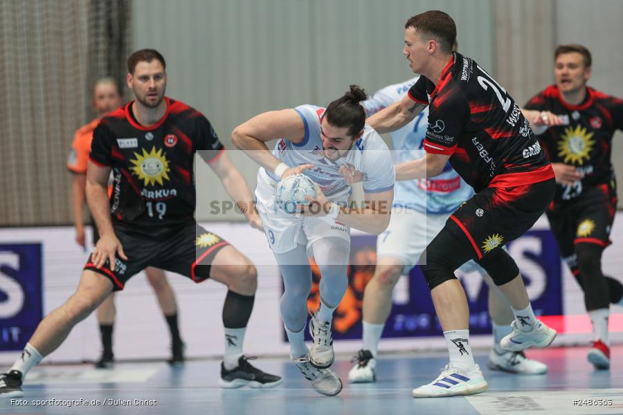 Linde MH Arena, Aschaffenburg, 03.05.2025, sport, action, Handball, 30. Spieltag, 2. Handball-Bundesliga, TUS, TVG, TuS N-Lübbecke, TV Großwallstadt - Bild-ID: 2486363