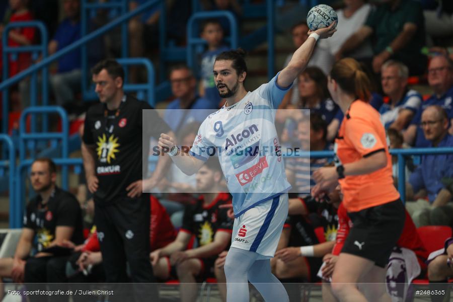 Linde MH Arena, Aschaffenburg, 03.05.2025, sport, action, Handball, 30. Spieltag, 2. Handball-Bundesliga, TUS, TVG, TuS N-Lübbecke, TV Großwallstadt - Bild-ID: 2486365