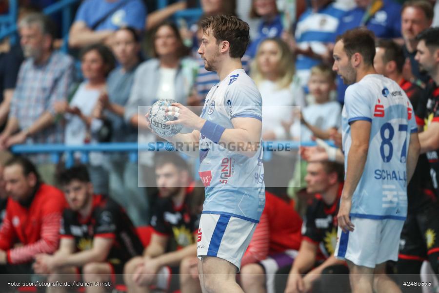 Linde MH Arena, Aschaffenburg, 03.05.2025, sport, action, Handball, 30. Spieltag, 2. Handball-Bundesliga, TUS, TVG, TuS N-Lübbecke, TV Großwallstadt - Bild-ID: 2486393