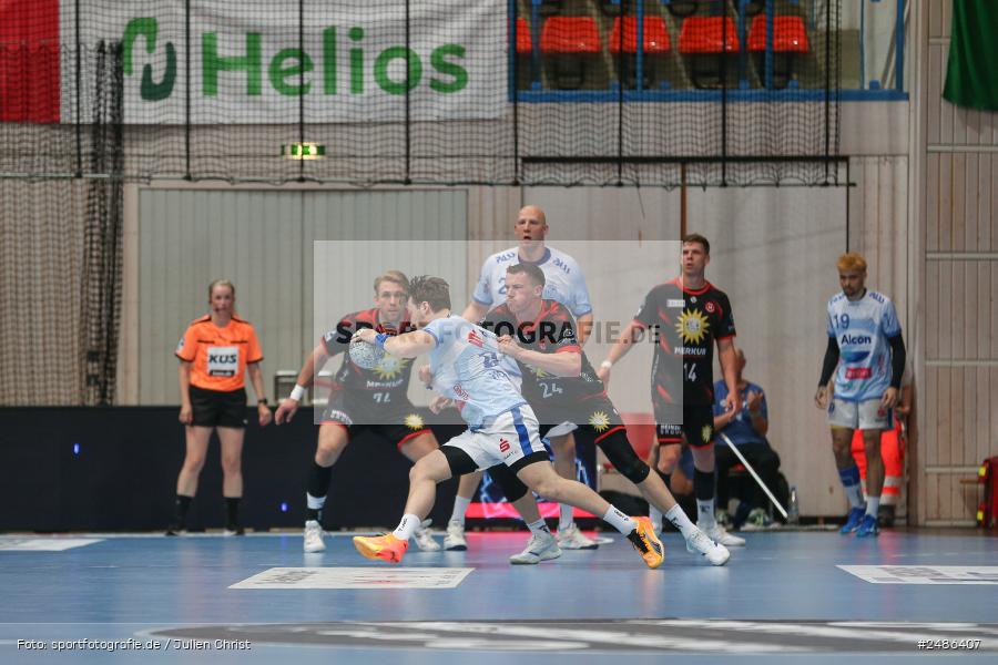 Linde MH Arena, Aschaffenburg, 03.05.2025, sport, action, Handball, 30. Spieltag, 2. Handball-Bundesliga, TUS, TVG, TuS N-Lübbecke, TV Großwallstadt - Bild-ID: 2486407 Linde MH Arena, Aschaffenburg, 03.05.2025, sport, action, Handball, 30. Spieltag, 2. Handball-Bundesliga, TUS, TVG, TuS N-Lübbecke, TV Großwallstadt - Bild-ID: 2486407