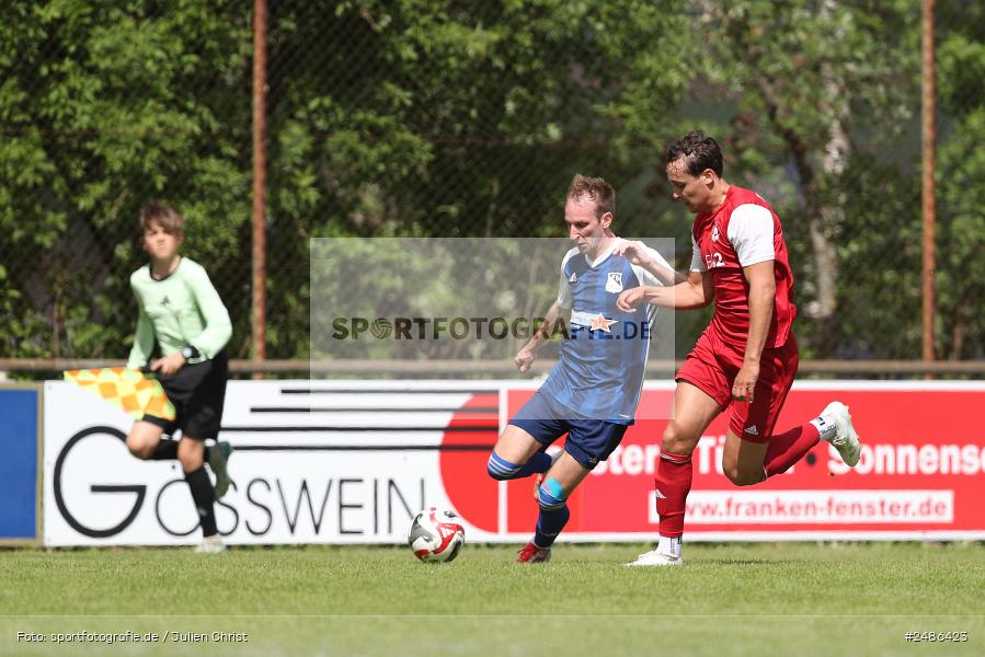Sportgelände, Birkenfeld, 04.05.2025, sport, action, BFV, Fussball, Bezirksliga Unterfranken West, 28. Spieltag, SSV, SVB, Siedler-SV Kitzingen, SV Birkenfeld - Bild-ID: 2486423 Sportgelände, Birkenfeld, 04.05.2025, sport, action, BFV, Fussball, Bezirksliga Unterfranken West, 28. Spieltag, SSV, SVB, Siedler-SV Kitzingen, SV Birkenfeld - Bild-ID: 2486423