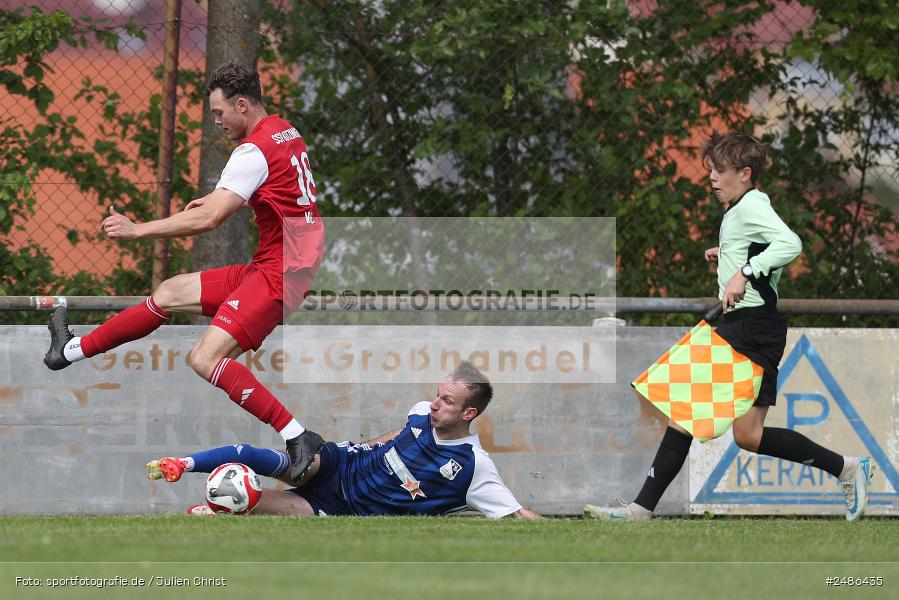 Sportgelände, Birkenfeld, 04.05.2025, sport, action, BFV, Fussball, Bezirksliga Unterfranken West, 28. Spieltag, SSV, SVB, Siedler-SV Kitzingen, SV Birkenfeld - Bild-ID: 2486435 Sportgelände, Birkenfeld, 04.05.2025, sport, action, BFV, Fussball, Bezirksliga Unterfranken West, 28. Spieltag, SSV, SVB, Siedler-SV Kitzingen, SV Birkenfeld - Bild-ID: 2486435