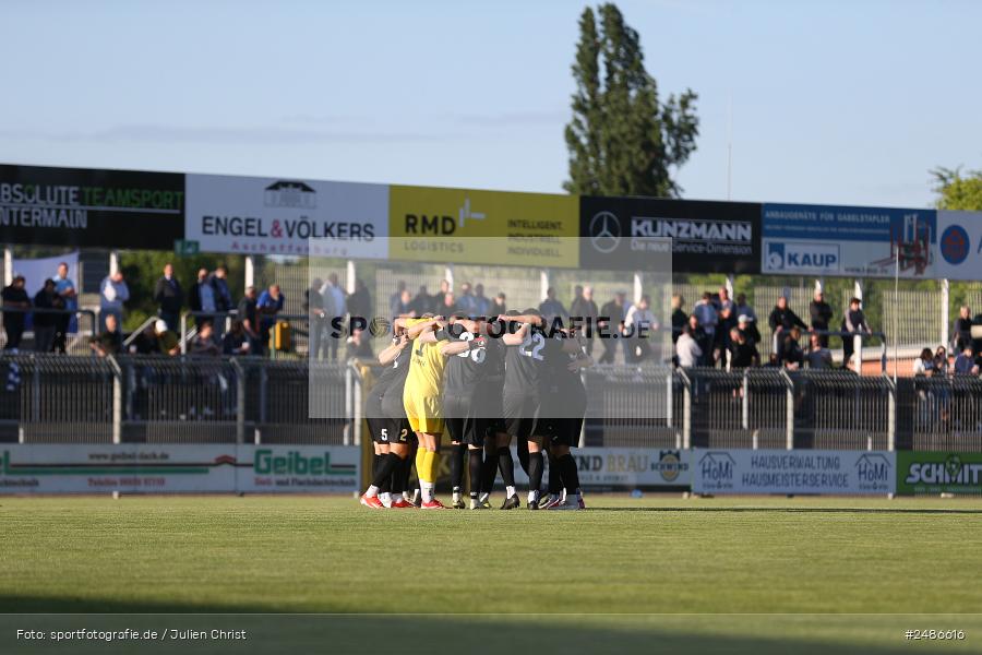 Stadion am Schönbusch, Aschaffenburg, 09.05.2025, sport, action, BFV, Fussball, 33. Spieltag, Regionalliga Bayern, FVI, SVA, FV Illertissen, SV Viktoria Aschaffenburg - Bild-ID: 2486616