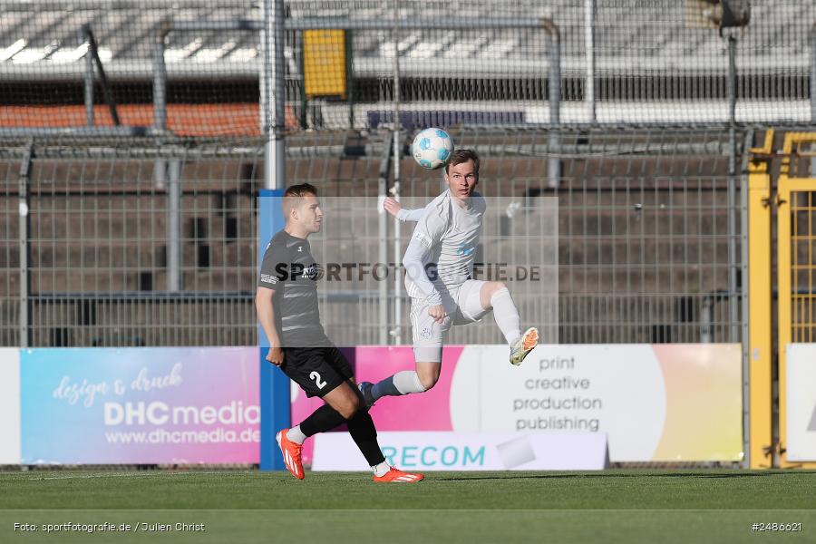 Stadion am Schönbusch, Aschaffenburg, 09.05.2025, sport, action, BFV, Fussball, 33. Spieltag, Regionalliga Bayern, FVI, SVA, FV Illertissen, SV Viktoria Aschaffenburg - Bild-ID: 2486621