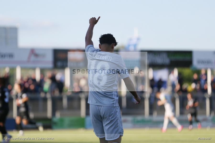 Stadion am Schönbusch, Aschaffenburg, 09.05.2025, sport, action, BFV, Fussball, 33. Spieltag, Regionalliga Bayern, FVI, SVA, FV Illertissen, SV Viktoria Aschaffenburg - Bild-ID: 2486627