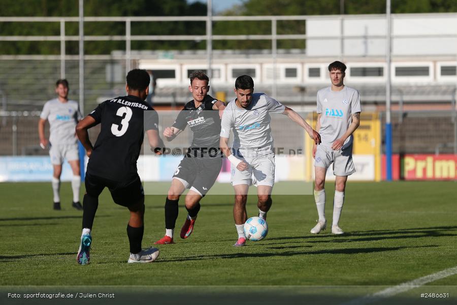 Stadion am Schönbusch, Aschaffenburg, 09.05.2025, sport, action, BFV, Fussball, 33. Spieltag, Regionalliga Bayern, FVI, SVA, FV Illertissen, SV Viktoria Aschaffenburg - Bild-ID: 2486631