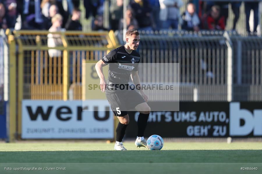 Stadion am Schönbusch, Aschaffenburg, 09.05.2025, sport, action, BFV, Fussball, 33. Spieltag, Regionalliga Bayern, FVI, SVA, FV Illertissen, SV Viktoria Aschaffenburg - Bild-ID: 2486640