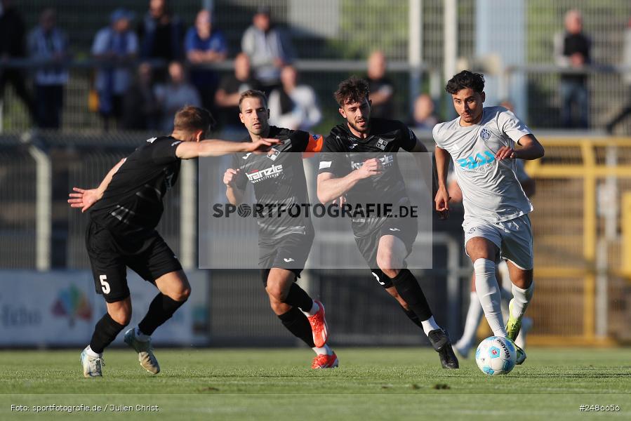 Stadion am Schönbusch, Aschaffenburg, 09.05.2025, sport, action, BFV, Fussball, 33. Spieltag, Regionalliga Bayern, FVI, SVA, FV Illertissen, SV Viktoria Aschaffenburg - Bild-ID: 2486656