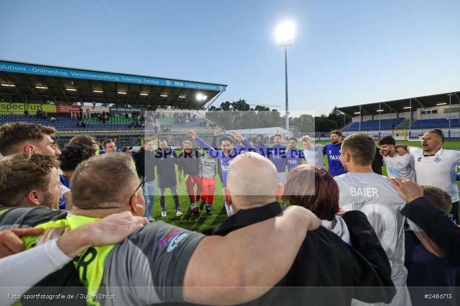 sport, action, Stadion am Schönbusch, SVA, SV Viktoria Aschaffenburg, Regionalliga Bayern, Fussball, FVI, FV Illertissen, BFV, Aschaffenburg, 33. Spieltag, 09.05.2025 - Bild-ID: 2486713