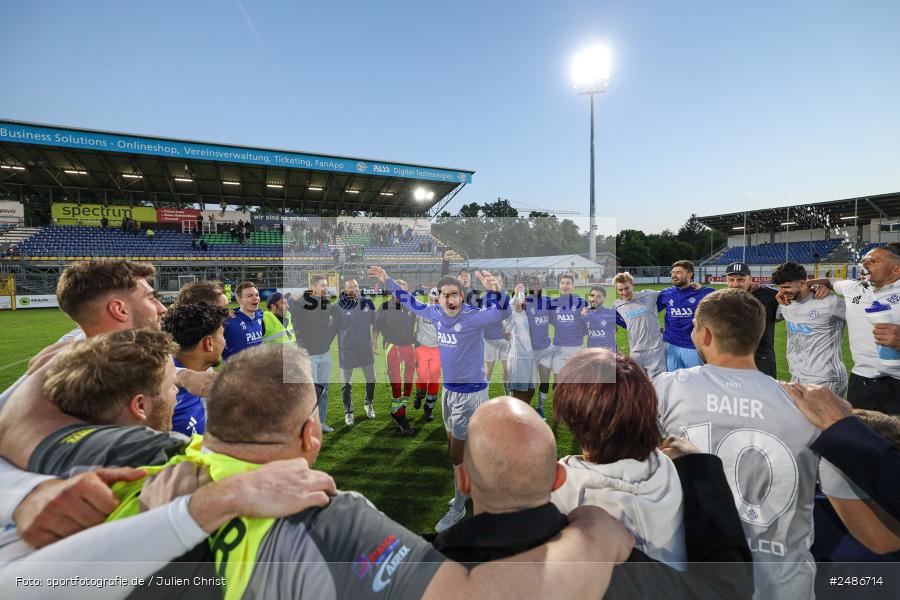 sport, action, Stadion am Schönbusch, SVA, SV Viktoria Aschaffenburg, Regionalliga Bayern, Fussball, FVI, FV Illertissen, BFV, Aschaffenburg, 33. Spieltag, 09.05.2025 - Bild-ID: 2486714