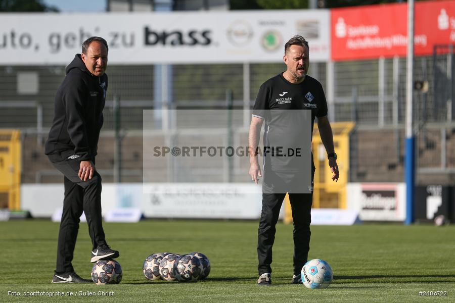 sport, action, Stadion am Schönbusch, SVA, SV Viktoria Aschaffenburg, Regionalliga Bayern, Fussball, FVI, FV Illertissen, BFV, Aschaffenburg, 33. Spieltag, 09.05.2025 - Bild-ID: 2486722
