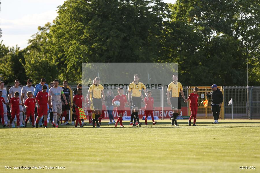 sport, action, Stadion am Schönbusch, SVA, SV Viktoria Aschaffenburg, Regionalliga Bayern, Fussball, FVI, FV Illertissen, BFV, Aschaffenburg, 33. Spieltag, 09.05.2025 - Bild-ID: 2486736