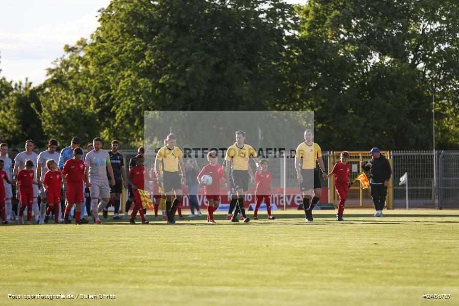 sport, action, Stadion am Schönbusch, SVA, SV Viktoria Aschaffenburg, Regionalliga Bayern, Fussball, FVI, FV Illertissen, BFV, Aschaffenburg, 33. Spieltag, 09.05.2025 - Bild-ID: 2486737