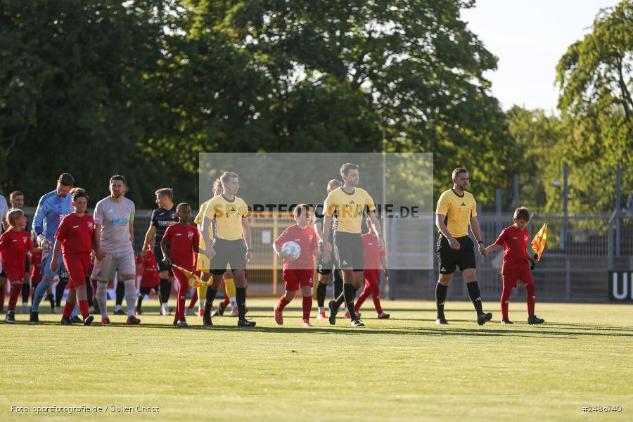 sport, action, Stadion am Schönbusch, SVA, SV Viktoria Aschaffenburg, Regionalliga Bayern, Fussball, FVI, FV Illertissen, BFV, Aschaffenburg, 33. Spieltag, 09.05.2025 - Bild-ID: 2486740