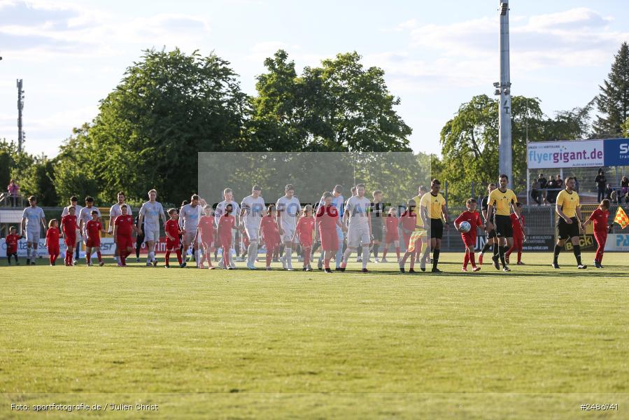 sport, action, Stadion am Schönbusch, SVA, SV Viktoria Aschaffenburg, Regionalliga Bayern, Fussball, FVI, FV Illertissen, BFV, Aschaffenburg, 33. Spieltag, 09.05.2025 - Bild-ID: 2486741