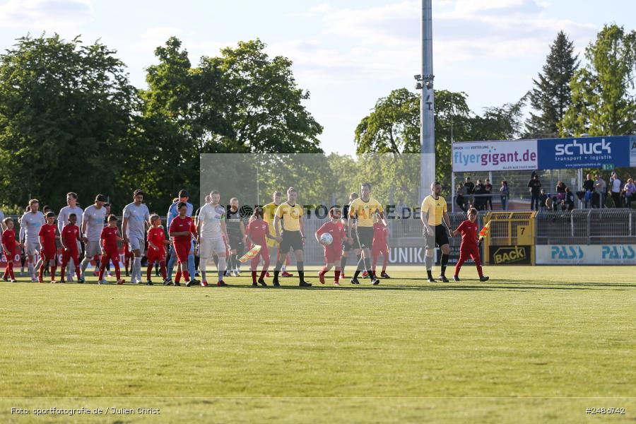 sport, action, Stadion am Schönbusch, SVA, SV Viktoria Aschaffenburg, Regionalliga Bayern, Fussball, FVI, FV Illertissen, BFV, Aschaffenburg, 33. Spieltag, 09.05.2025 - Bild-ID: 2486742