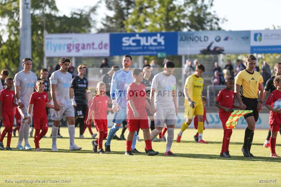 sport, action, Stadion am Schönbusch, SVA, SV Viktoria Aschaffenburg, Regionalliga Bayern, Fussball, FVI, FV Illertissen, BFV, Aschaffenburg, 33. Spieltag, 09.05.2025 - Bild-ID: 2486745